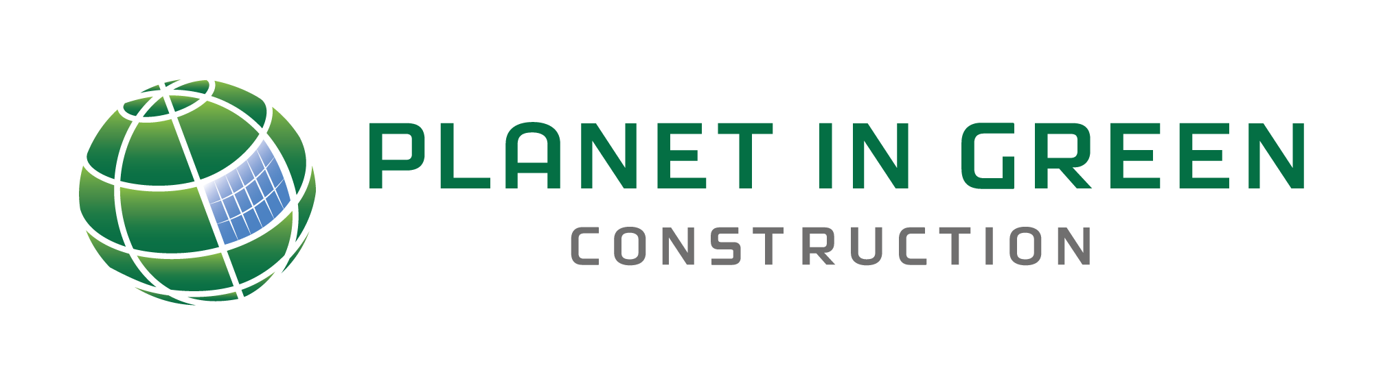 Planet in Green Logo horizontal